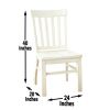 Cayla - 7 Piece Dining Set - White - as Pic