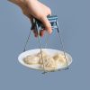 2pcs Anti-scalding Clip, Plate Grab Bowl Clip, Household Kitchen Steaming Clip, Non-slip Plate Tongs - 2 Pack