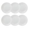 Winter Frost White Dinner Plate, Set of 6 - 10.25''