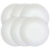 Winter Frost White Dinner Plate, Set of 6 - 10.25''