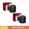 2/3 Pack Vacuum Red Wine Bottle Cap Stopper Silicone Sealed Champagne Leak-proof Retain Freshness Wine Plug Gift for Wine Lovers - Wine Stopper 2 Pack