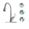Pull Down Touchless Single Handle Kitchen Faucet - as Pic