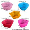 5pcs/Set Silicone Cake Mold Round Shaped Muffin Cupcake Baking Molds Kitchen Cooking Bakeware Maker DIY Cake Decorating Tools - ROSE