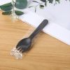 Disposable Plastic Spoons Forks For Cake Ice Cream Salad Fruit Dessert Soup  - 100pcs Blue