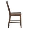 Cayla - 9 Piece Dining Set With Counter Height Table - Dark Brown - as Pic