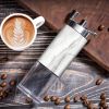Manual Coffee Grinder Stainless Steel Hand Adjustable Steel Core Burr For Kitchen Portable Coffee Mills Coffee Espresso Press - B