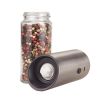 Electric Salt Pepper Grinder USB Rechargeable Pepper Mill Adjustable Coarseness Automatic Spice Milling Machine Kitchen Tool - China - Clear