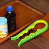 4 In 1 Can Opener, Multifunctional Jar Opener, Bottle Opener, Non Slip Jar Bottle Opener Random Color - Random