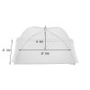 1pc/6pcs Plain Food Cover - Large (39.37in*26.77i)