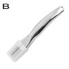 Stainless Steel Multifunctional Garlic Cutter Onion Knife Scallion Chopped Vegetable Cutter Sharp - A