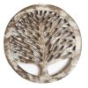 WILLART Wooden Tea Pot Trivet | Teapot Coaster | Kitchen; Table Decor; Accessory (Set of 2 Coasters) - 2-PC set