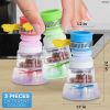 Water Filter Faucet Bathroom Sink 3Pcs Water Filter for Sink Bathroom Faucet Extender Kitchen Sink Water Filter 360¬∞ Adjustable Shower - Vikrom