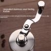 Manual Coffee Grinder Stainless Steel Hand Adjustable Steel Core Burr For Kitchen Portable Coffee Mills Coffee Espresso Press - C