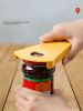 Multifunctional Bottle Cap Opener Tin Opener Lid Opener Can Openers Bottle Cap Opener Beer Screwdriver Universal Bottle Opener - Yellow