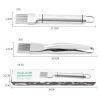 Stainless Steel Onion Cutter; Green Onion; Veggie Chopper; Multifunctional Scallion Cutter - Style 1