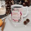 Happy Mother's Day Floral Theme Mug 11oz - One Size
