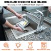 Electric Meat Grinder, 419 Lb/H Capacity, Industrial Meat Mincer w/ 2 Blade, 3 Grinding Plates, Sausage Maker Die-cast Aluminum