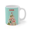 Christmas Tree with Love Ceramic Mug 11oz - One Size