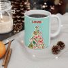 Christmas Tree with Love Ceramic Mug 11oz - One Size