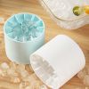 1pc Ice Cube Mold Household Ice Cup Cylinder Ice Tray Small Ice Cube Crushed Ice Easy To Release - Cylinder Ice Cube Mold Yellow